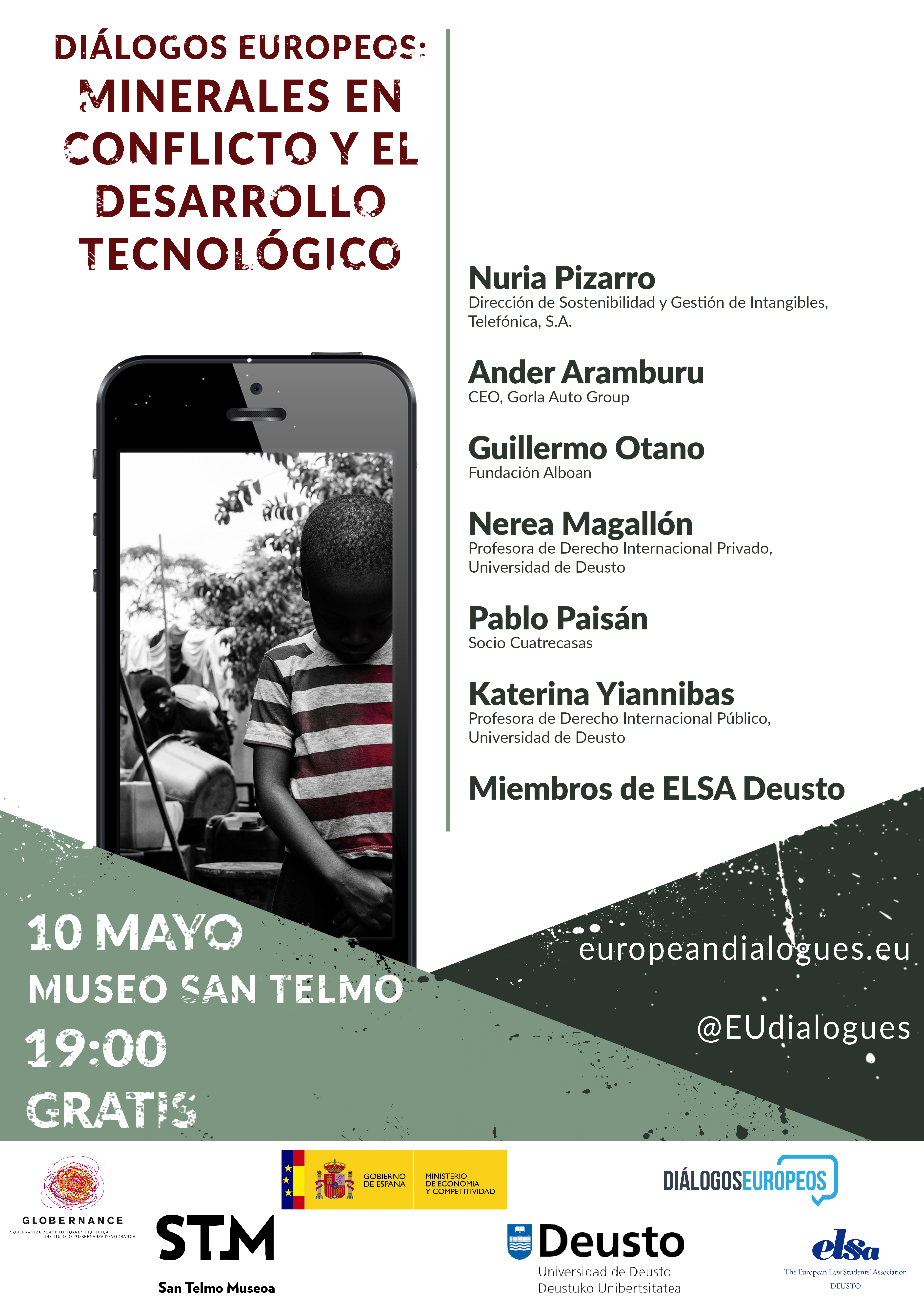 Di&aacute;logos Europeos: Minerales en conflicto y el desarrollo tecnol&oacute;gico 