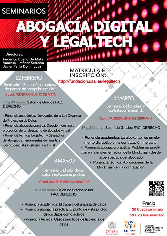 Seminario Abogac&iacute;a Digital y Legaltech