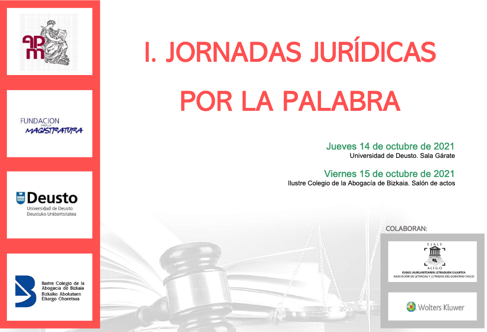 I Jornadas Jur&iacute;dicas por la palabra