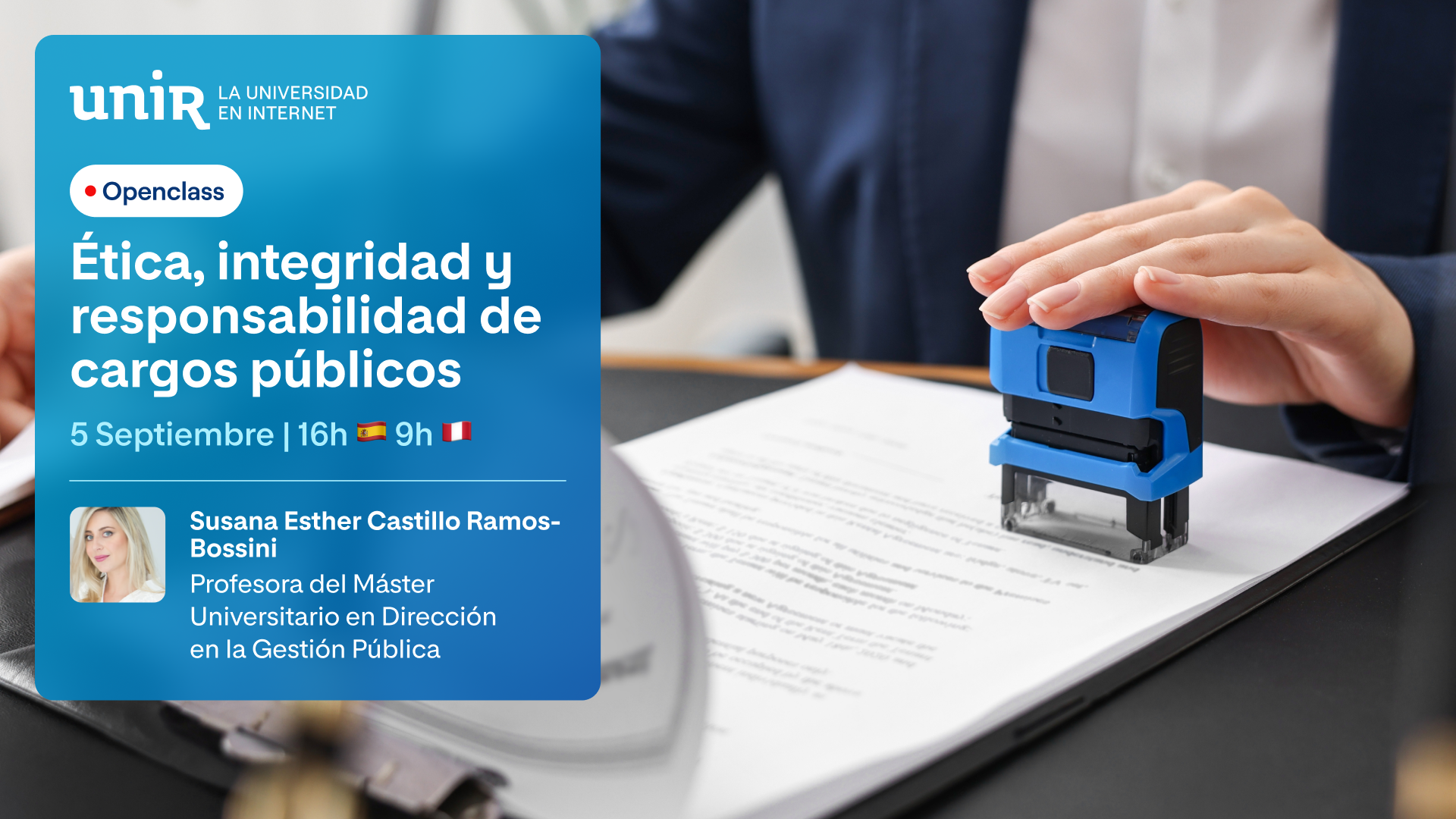 &Eacute;tica, integridad y responsabilidad de cargos p&uacute;blicos