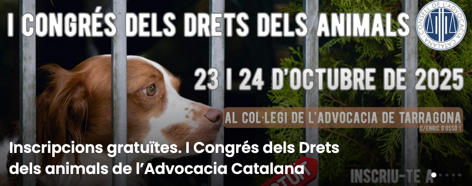 I Congr&eacute;s dels drets dels animals